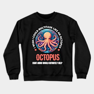 Octopus Crewneck Sweatshirt